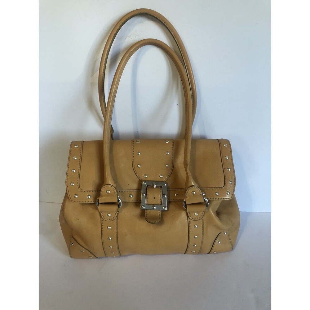 Michael Kors Silver Studded Vintage Bag See Pictures For Flaws